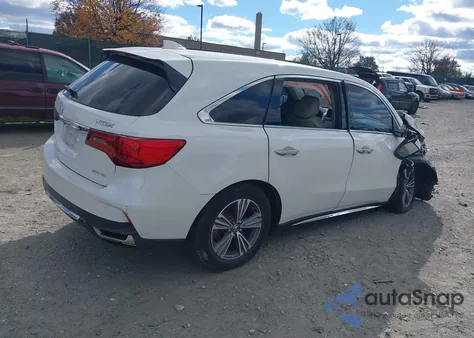 2019 Acura Mdx Standard from USA, damaged, VIN 5J8YD4H35KL023449